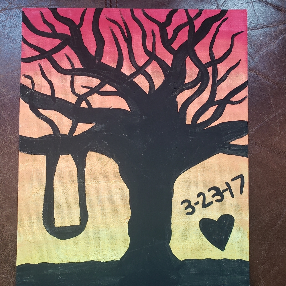 Canvas painting